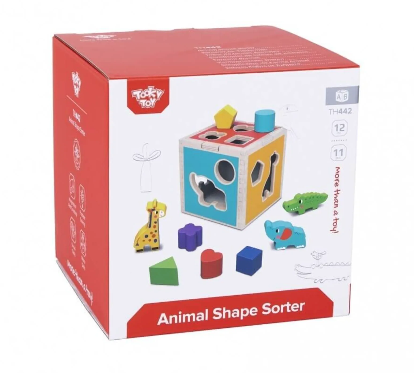 Wooden Animal Shape Sorter